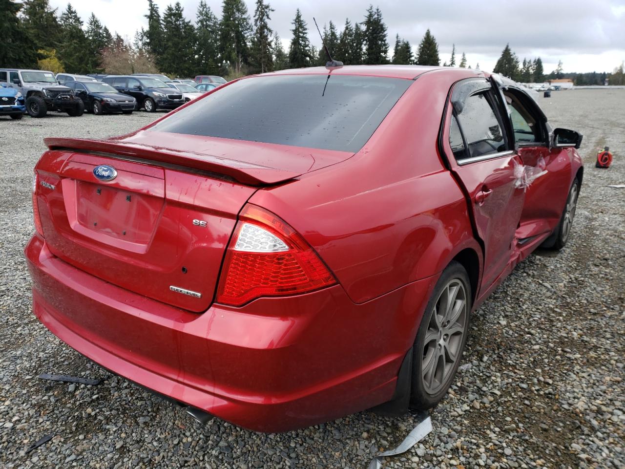 Photo 4 from auction – 2011 FORD FUSION SE with VIN 3FAHP0HG4BR235591