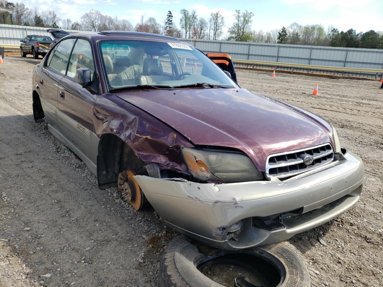 SUBARU LEGACY OUT 2001 with VIN 4S3BE686917200633 - Photo from auction