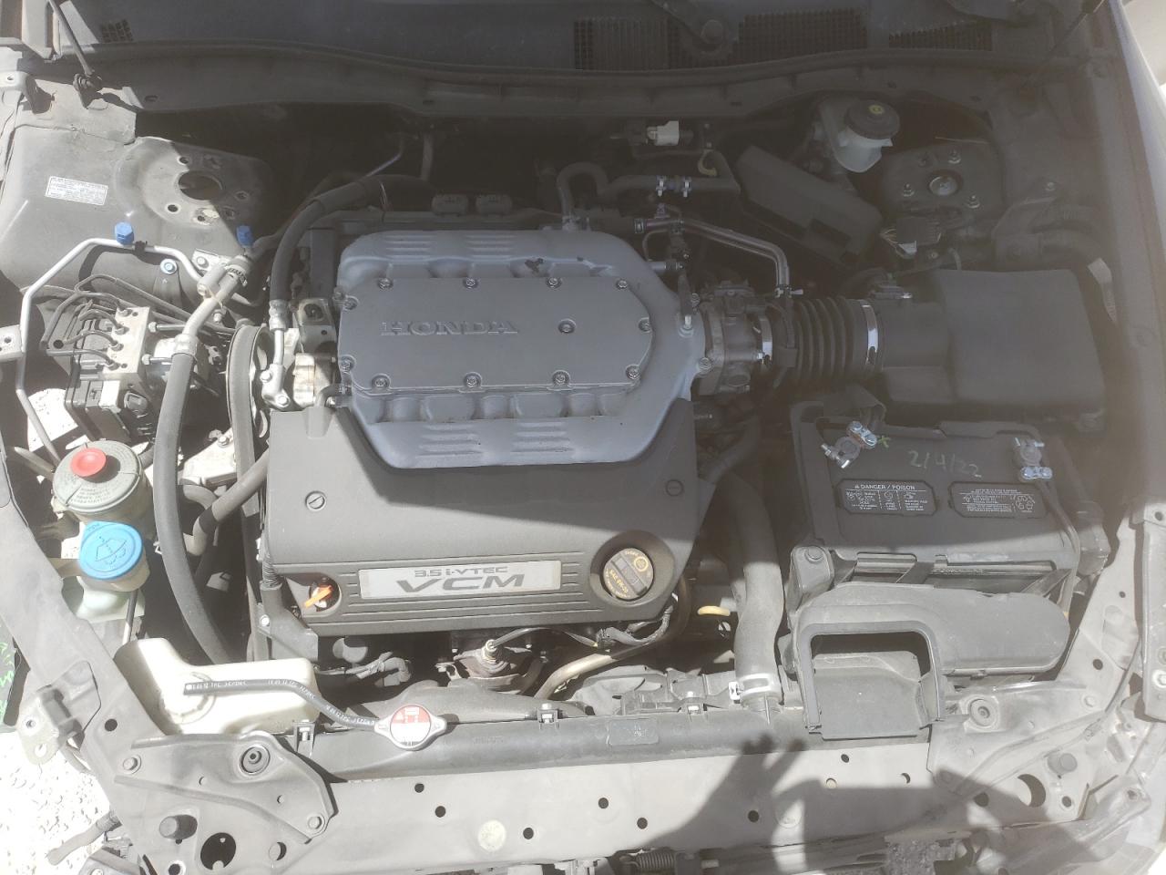 Photo 7 from auction – 2012 HONDA ACCORD EXL with VIN 1HGCS2B88CA010944