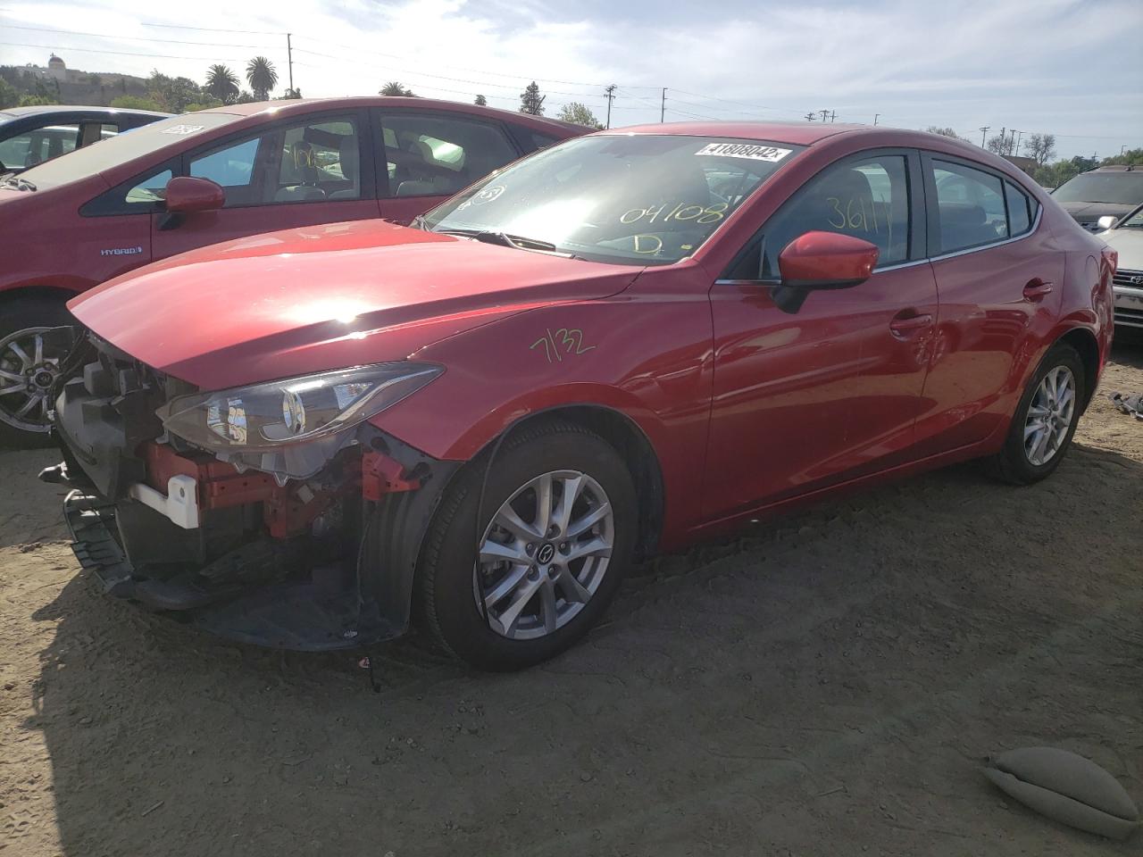 Photo 2 from auction – 2016 MAZDA 3 TOURING with VIN JM1BM1V75G1291625