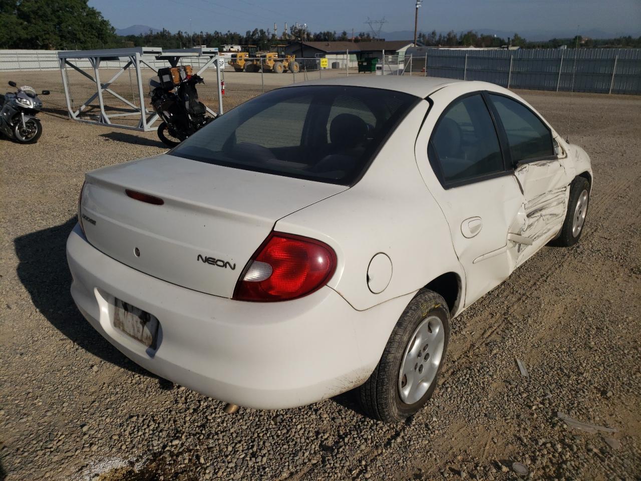 Photo 4 from auction – 2002 DODGE NEON with VIN 1B3ES26C72D643424