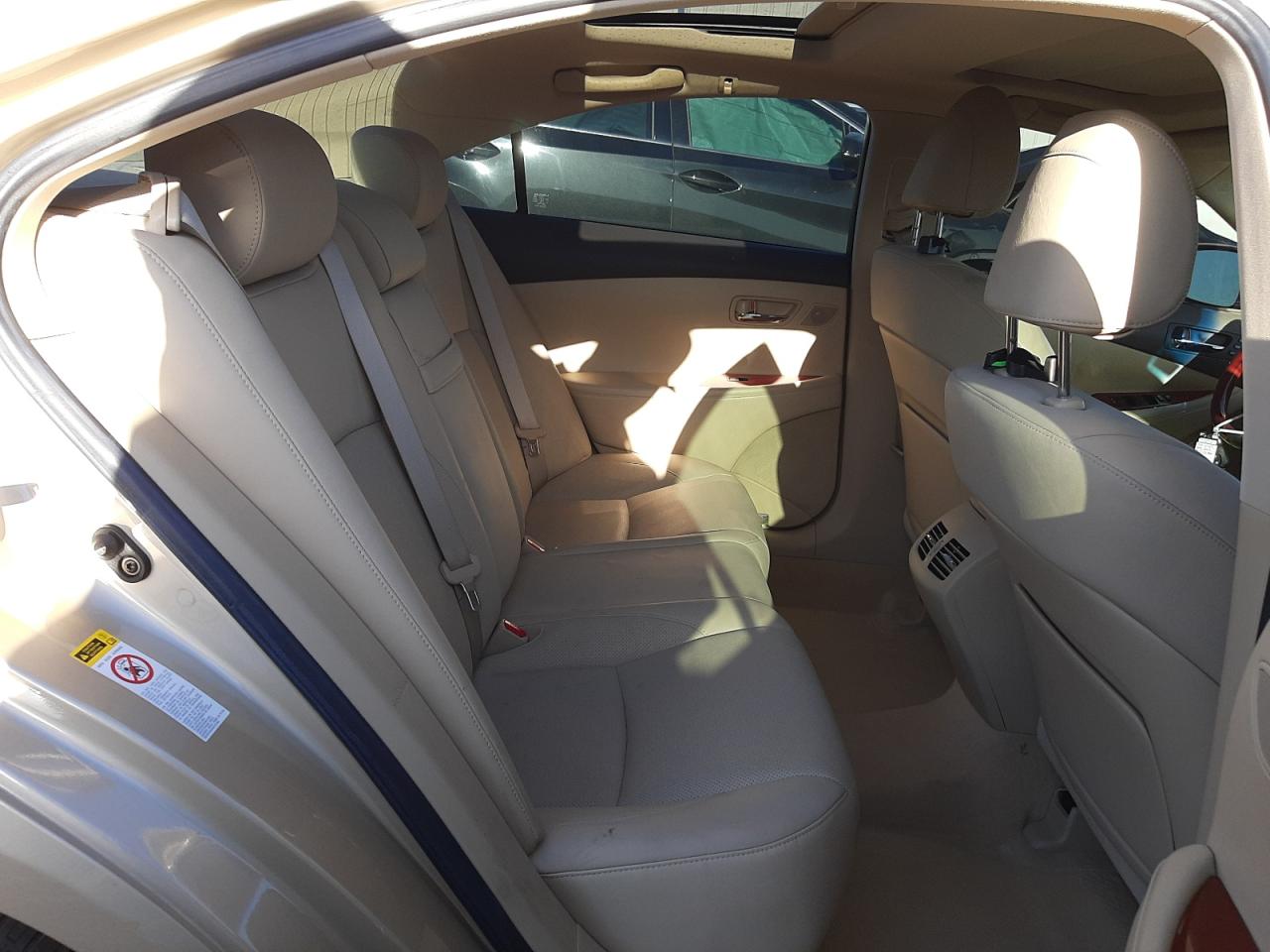 Фото 6 с аукциона – 2007 LEXUS ES 350 с VIN JTHBJ46G072001812