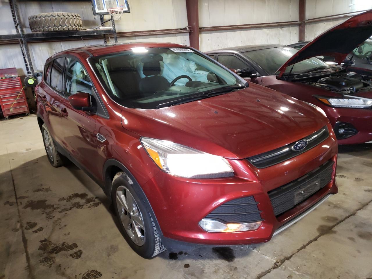 FORD ESCAPE SE 2014 with VIN 1FMCU0GX8EUD57541 - Photo from auction
