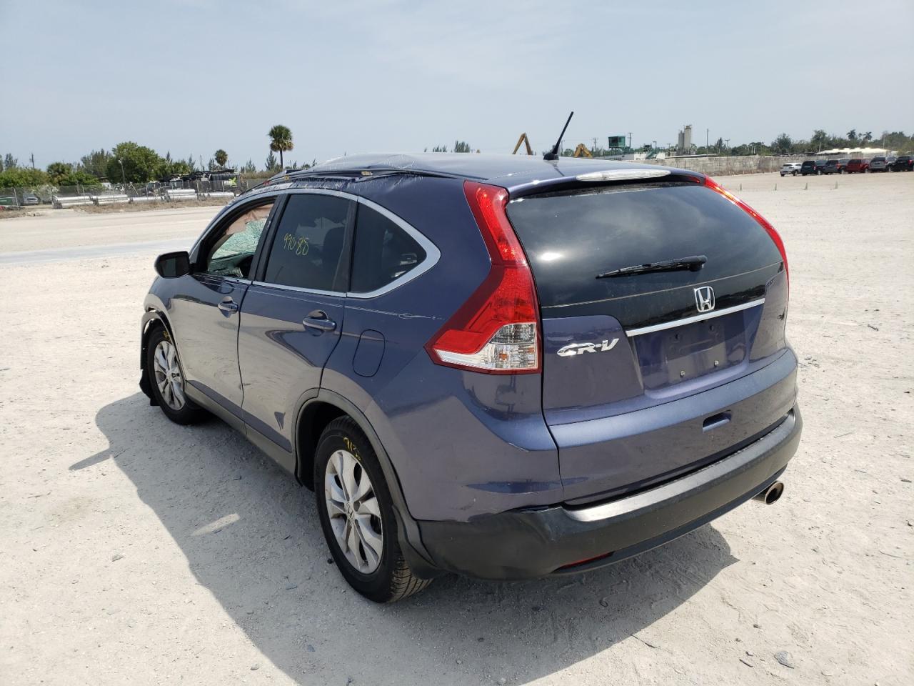 Photo 3 from auction – 2013 HONDA CR-V EX with VIN 3CZRM3H50DG704885