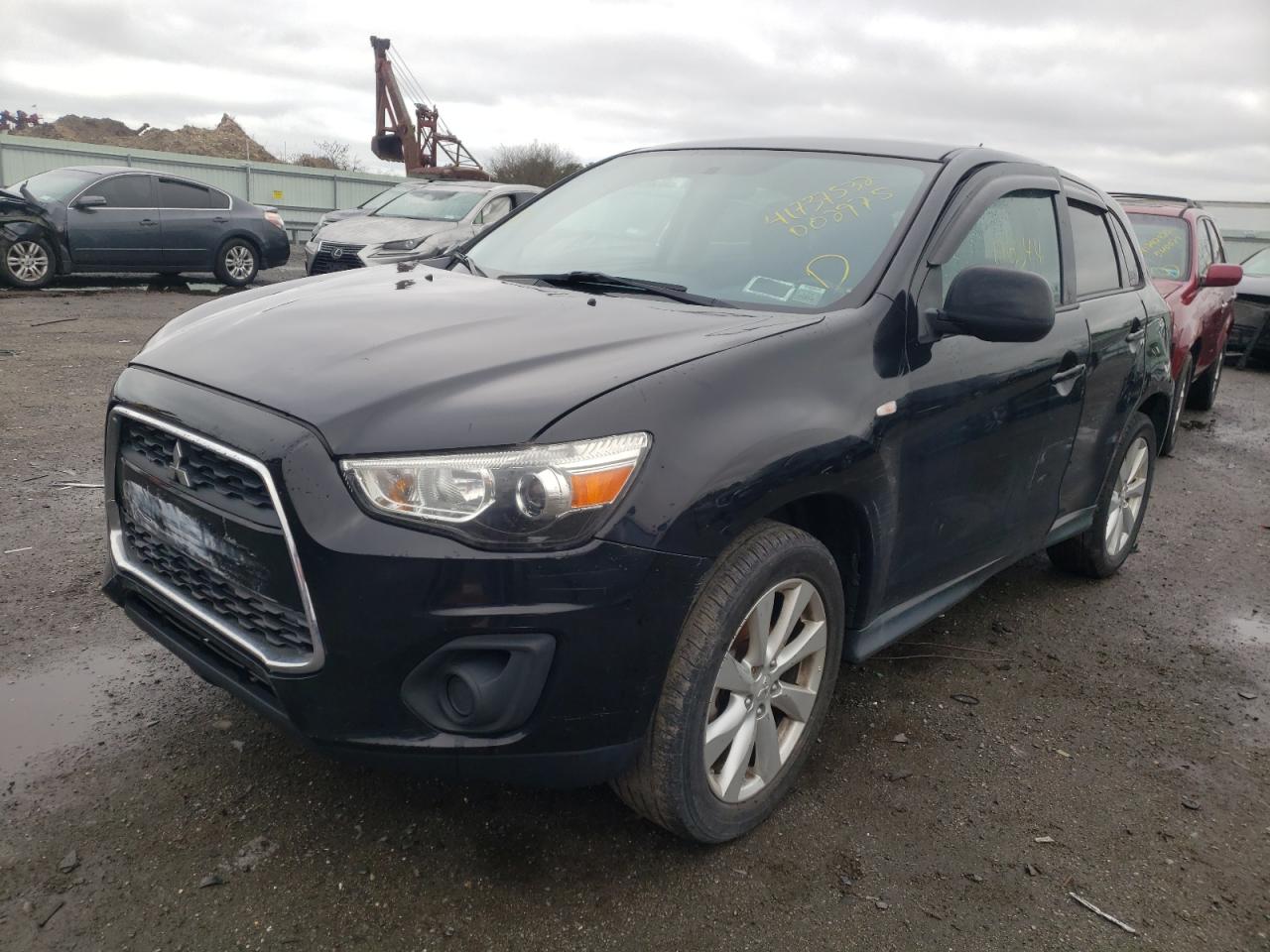 Photo 2 from auction – 2014 MITSUBISHI OUTLANDER with VIN 4A4AP3AU1EE002975