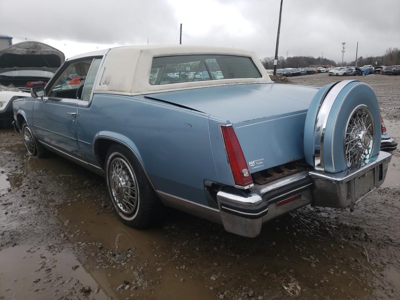 Photo 3 from auction – 1985 CADILLAC ELDORADO with VIN 1G6EL5789FE634377