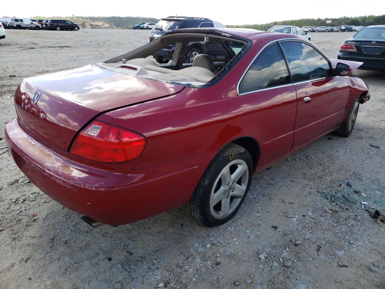 Photo 4 from auction – 2001 ACURA 3.2CL TYPE with VIN 19UYA42681A024343