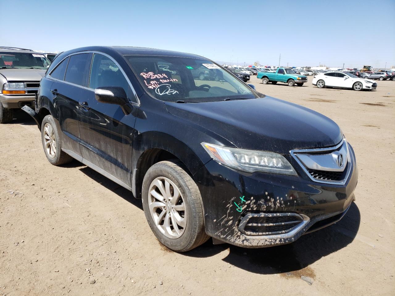 ACURA RDX 2016 with VIN 5J8TB4H39GL019931 - Photo from auction