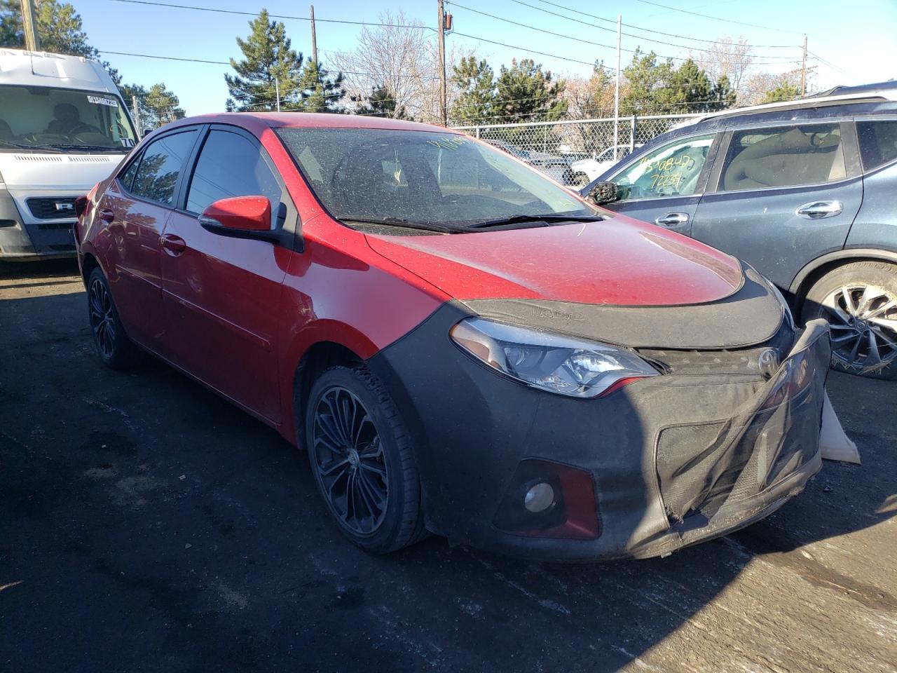 TOYOTA COROLLA L 2014 with VIN 2T1BURHE4EC227044 - Photo from auction
