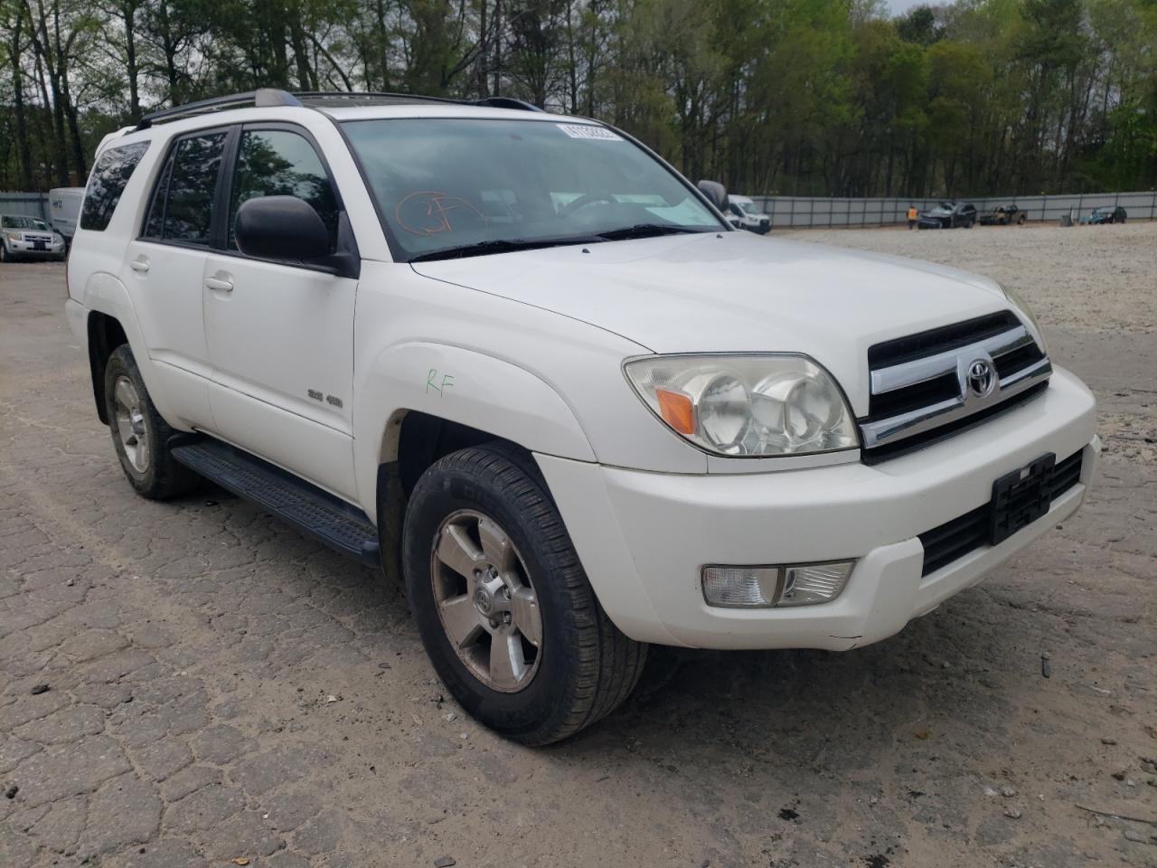 TOYOTA 4RUNNER SR 2005 with VIN JTEBU14R550058295 - Photo from auction