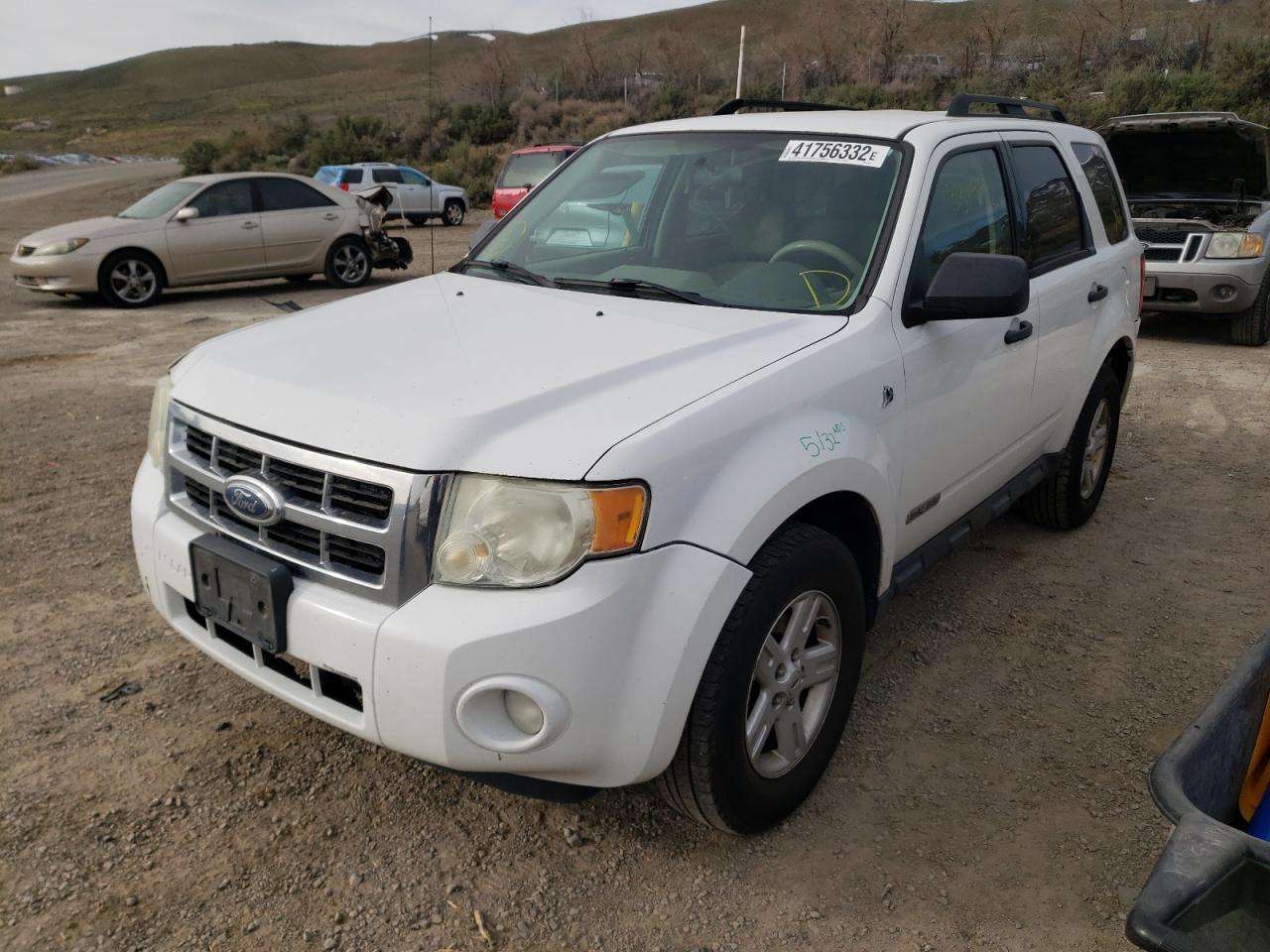 Photo 2 from auction – 2008 FORD ESCAPE HEV with VIN 1FMCU49H38KA70993