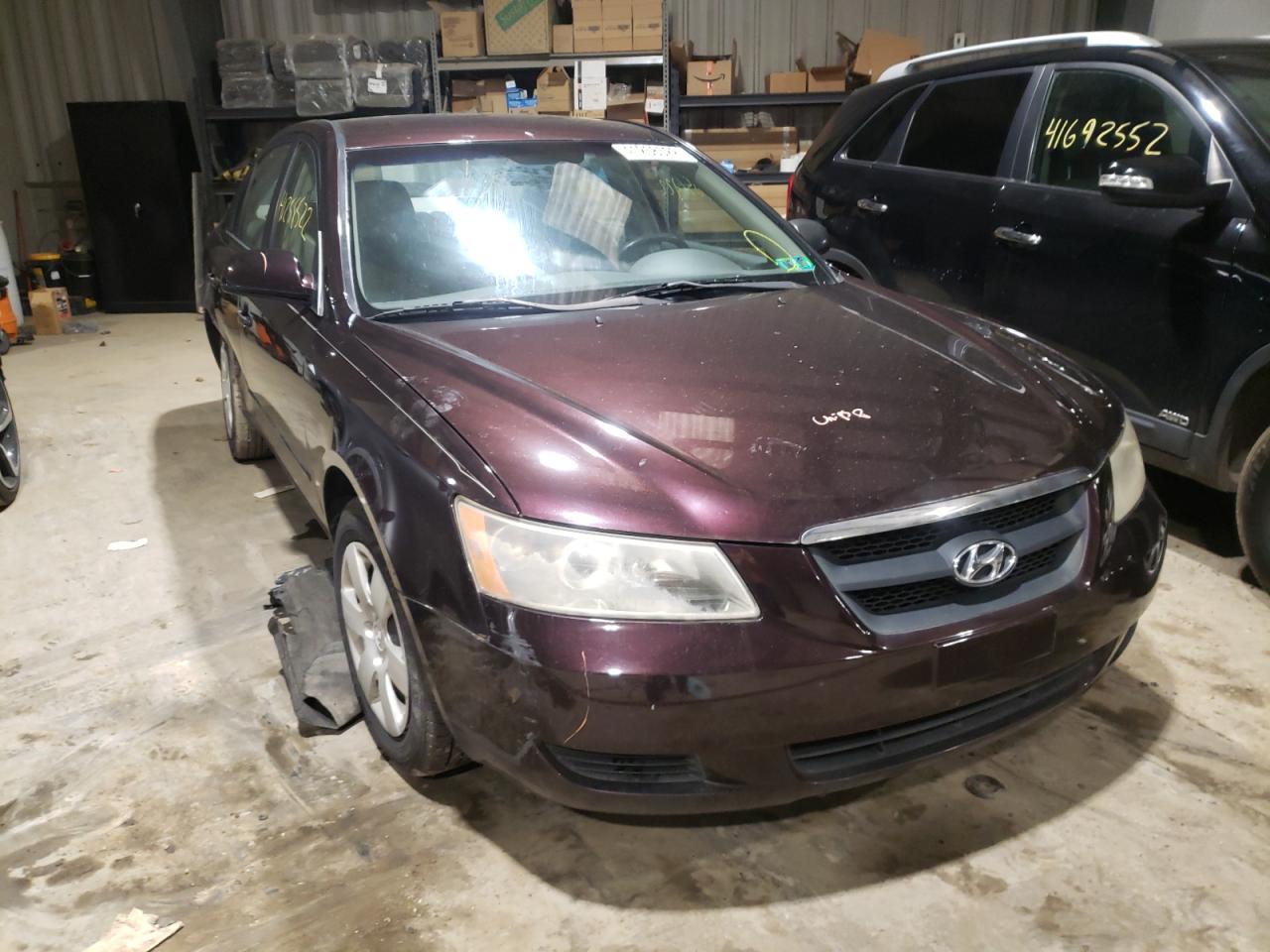 HYUNDAI SONATA GL 2006 with VIN KMHET46C56A104651 - Photo from auction