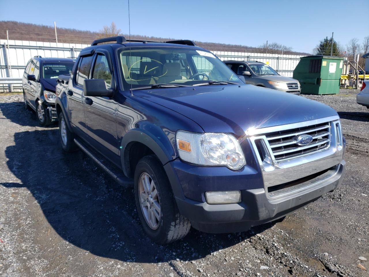 FORD EXPLORER S 2008 with VIN 1FMEU51E88UA44572 - Photo from auction