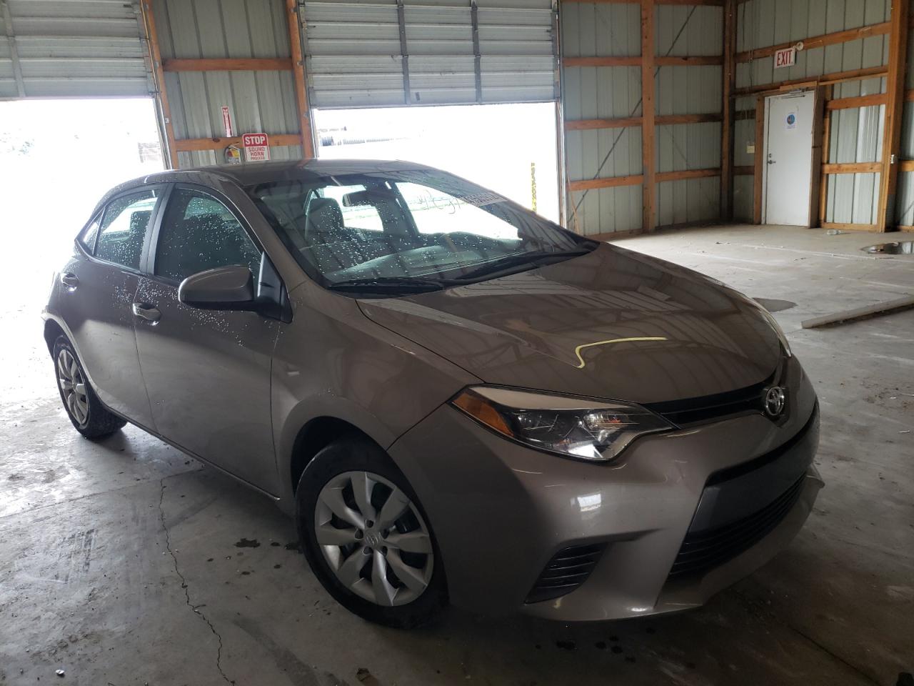 TOYOTA COROLLA L 2015 with VIN 2T1BURHE0FC470352 - Photo from auction