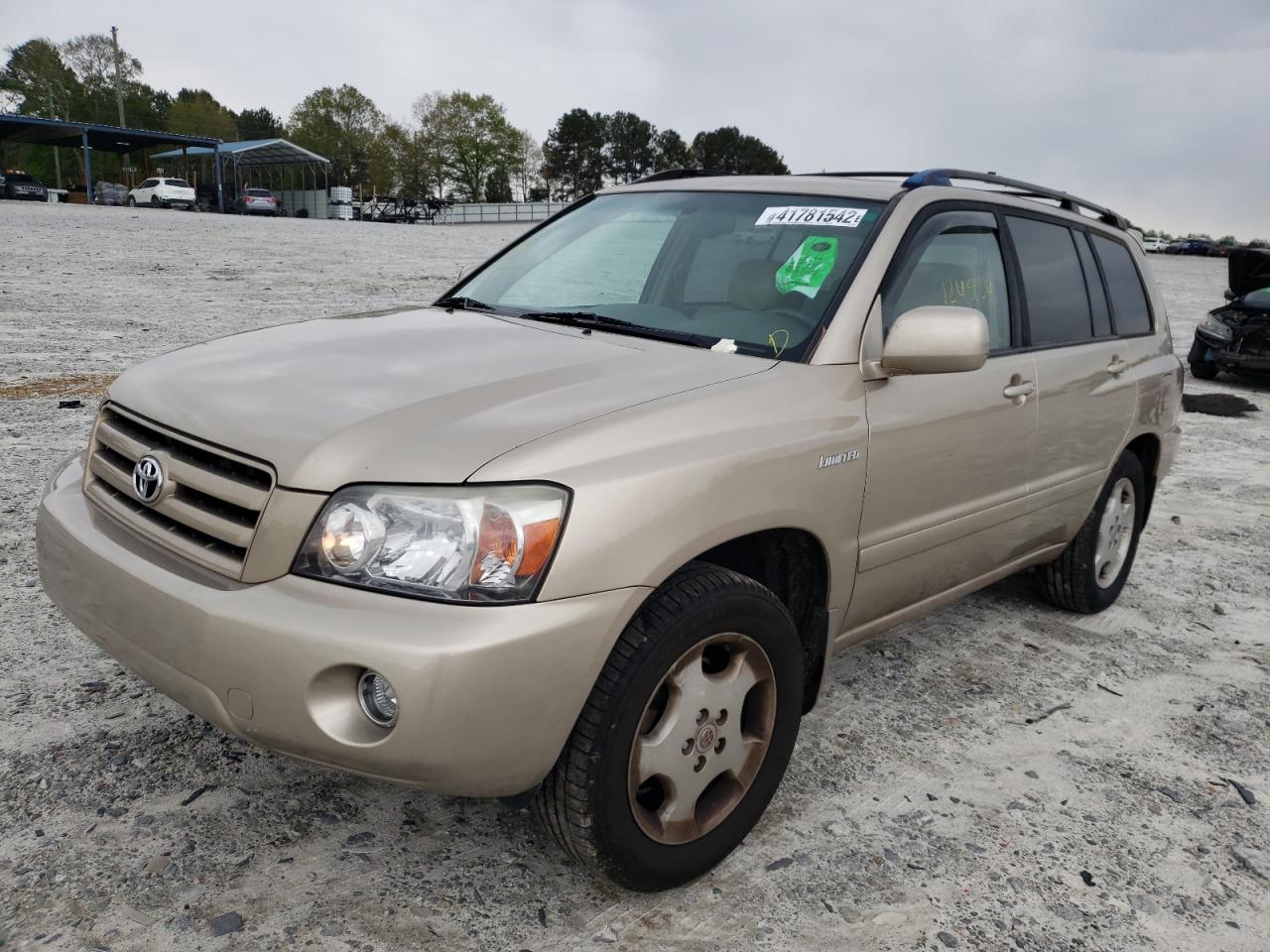 Photo 2 from auction – 2005 TOYOTA HIGHLANDER with VIN JTEDP21A350062401
