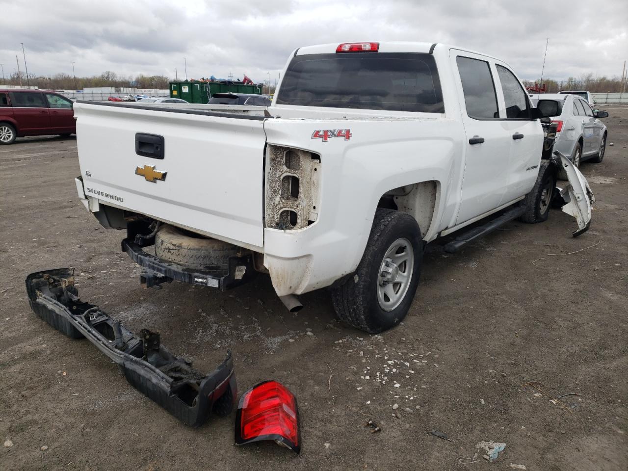 Photo 4 from auction – 2017 CHEVROLET SILVERADO with VIN 3GCUKNEC1HG382221