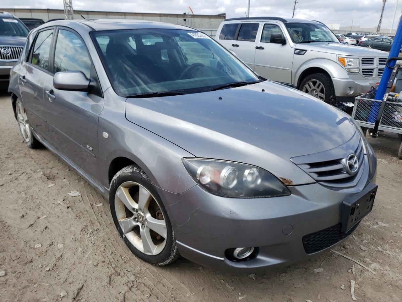 MAZDA 3 HATCHBAC 2006 with VIN JM1BK143161455214 - Photo from auction