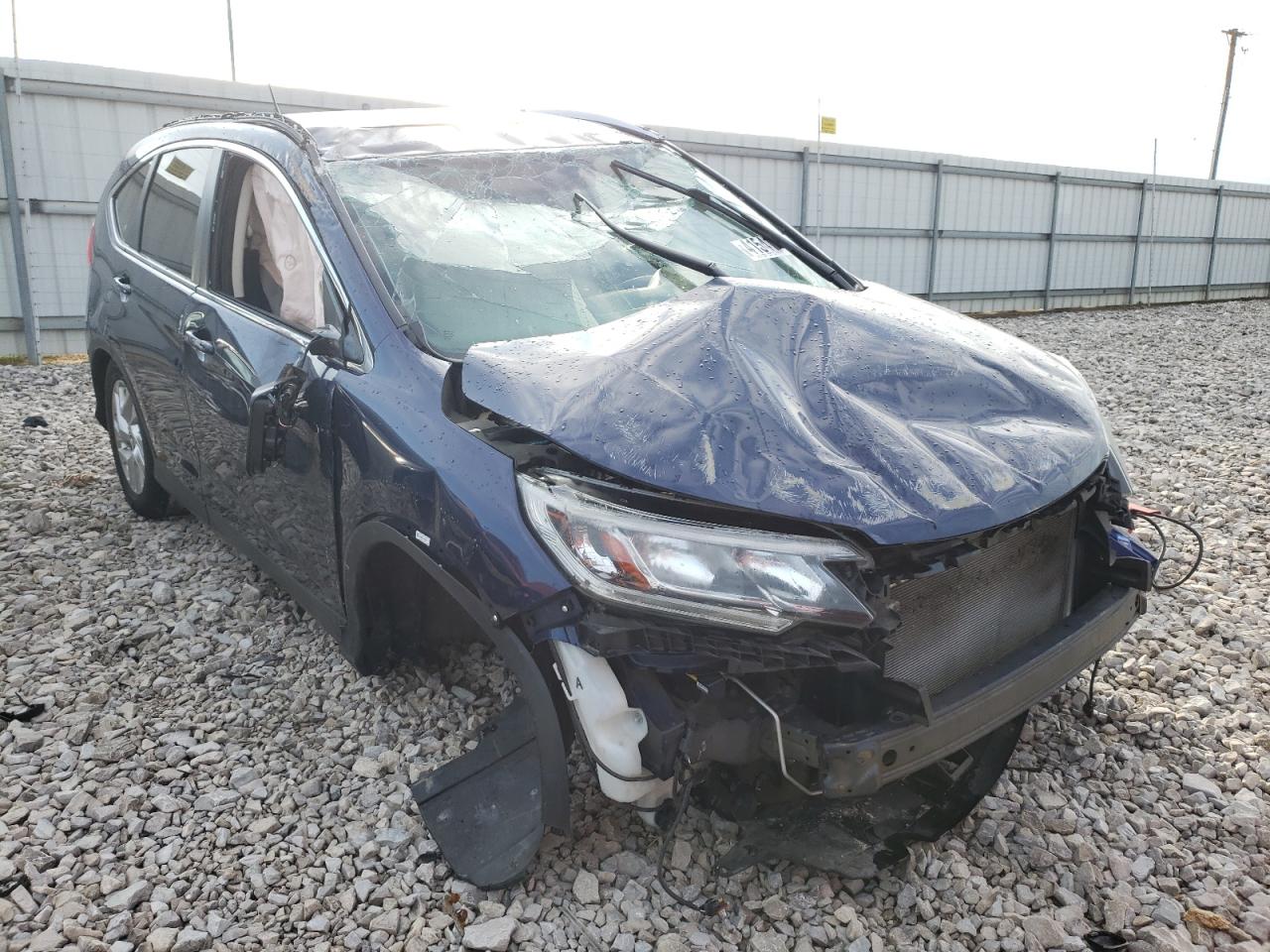 HONDA CR-V EXL 2015 with VIN 5J6RM4H73FL058643 - Photo from auction