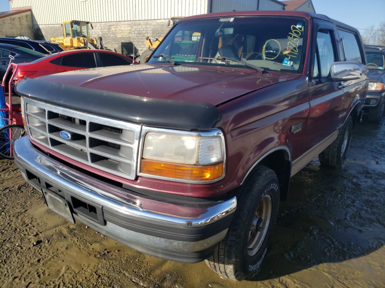 Photo 2 from auction – 1996 FORD BRONCO U10 with VIN 1FMEU15H4TLA65060