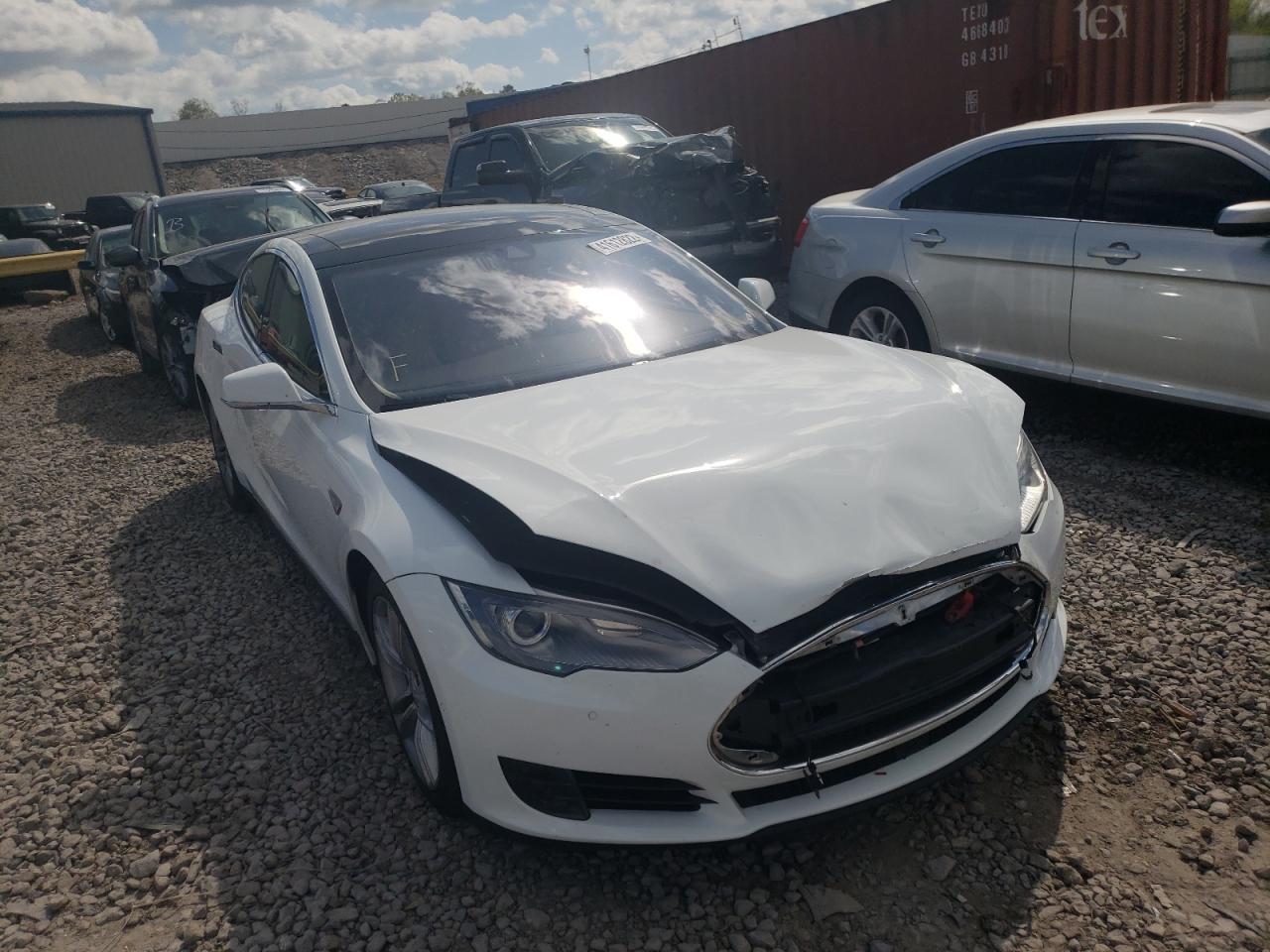 TESLA MODEL S 85 2015 with VIN 5YJSA1H29FF087974 - Photo from auction