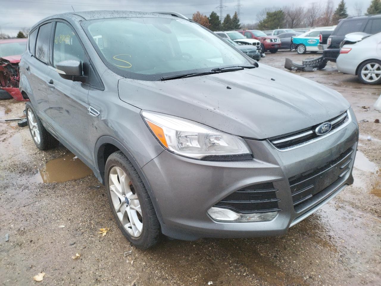 FORD ESCAPE TIT 2014 with VIN 1FMCU9J98EUD93521 - Photo from auction