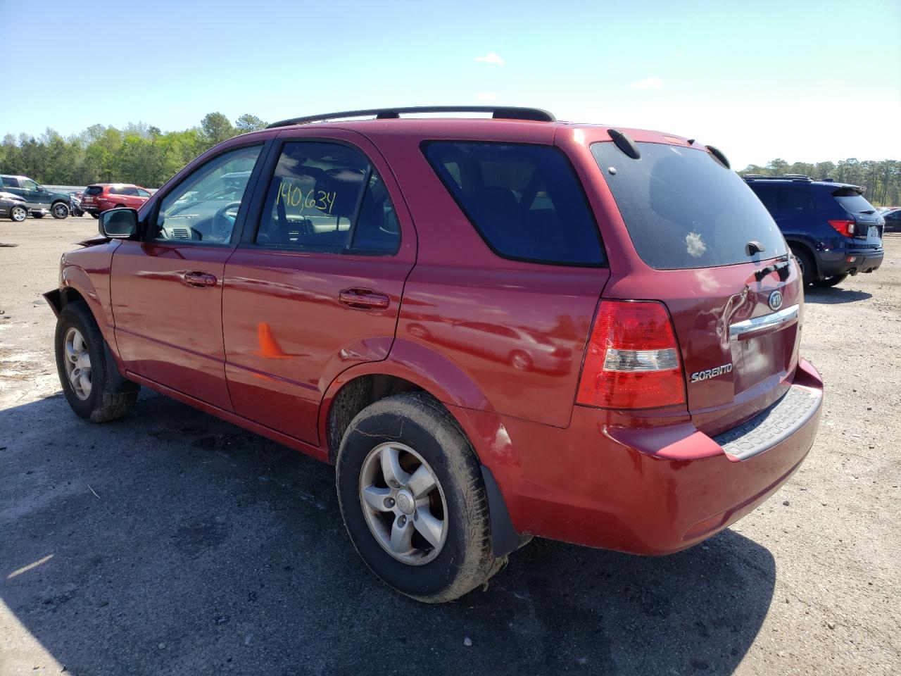 Photo 3 from auction – 2008 KIA SORENTO EX with VIN KNDJD735085802264