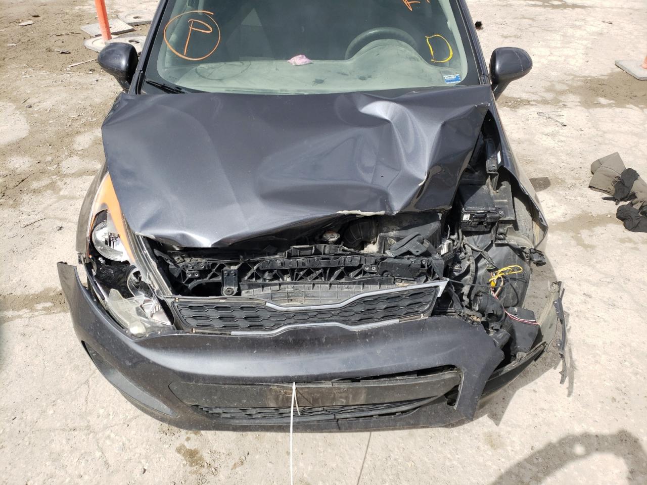 Photo 7 from auction – 2012 KIA RIO EX with VIN KNADN5A30C6066670