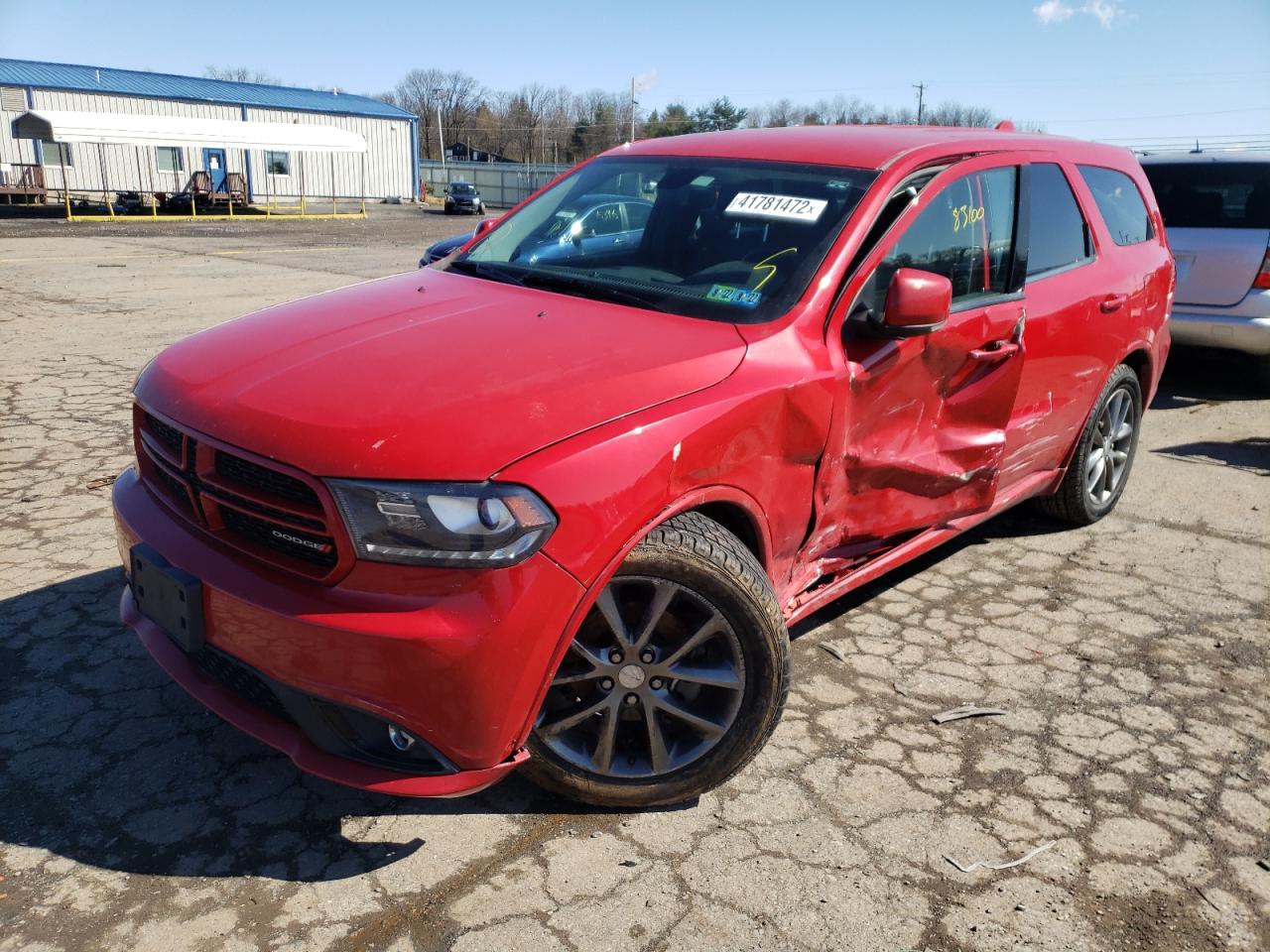Photo 2 from auction – 2017 DODGE DURANGO GT with VIN 1C4RDJDG1HC870200