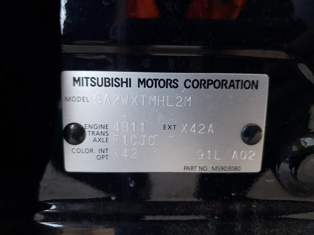 Photo 10 from auction – 2018 MITSUBISHI OUTLANDER with VIN JA4AP3AU0JU019641