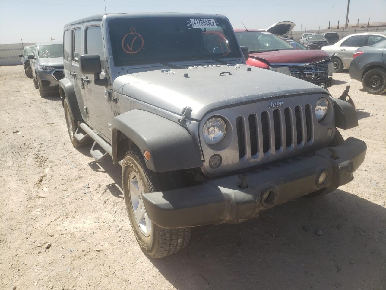 Photo 9 from auction – 2017 JEEP WRANGLER U with VIN 1C4BJWDGXHL613897
