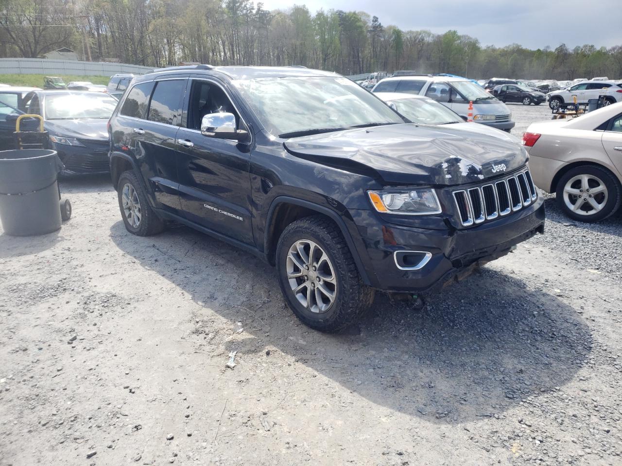 JEEP GRAND CHER 2015 with VIN 1C4RJFBG1FC216805 - Photo from auction