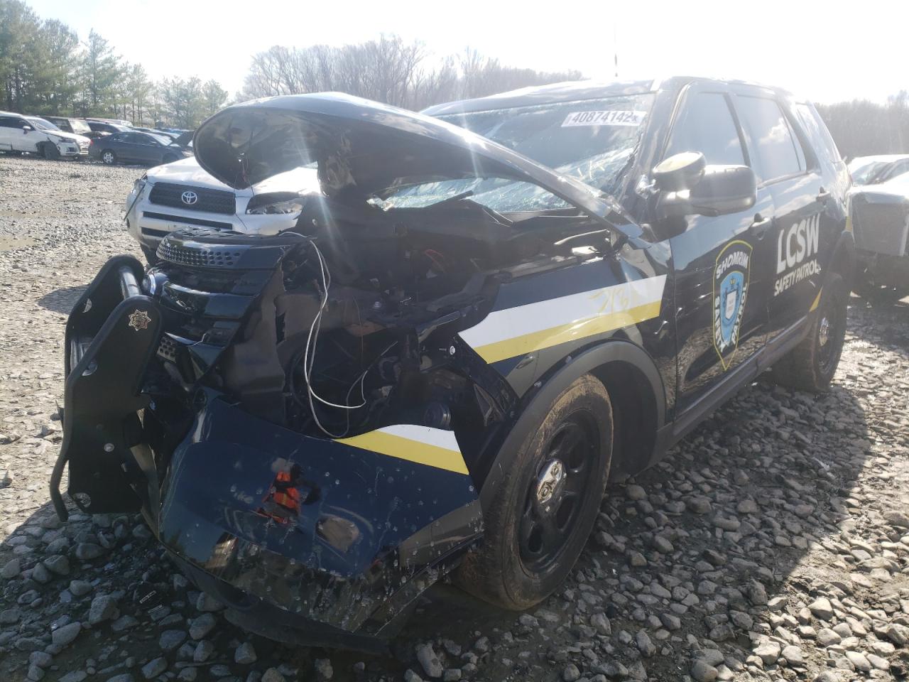Фото 2 с аукциона – 2014 FORD EXPLORER P с VIN 1FM5K8AR8EGC60586