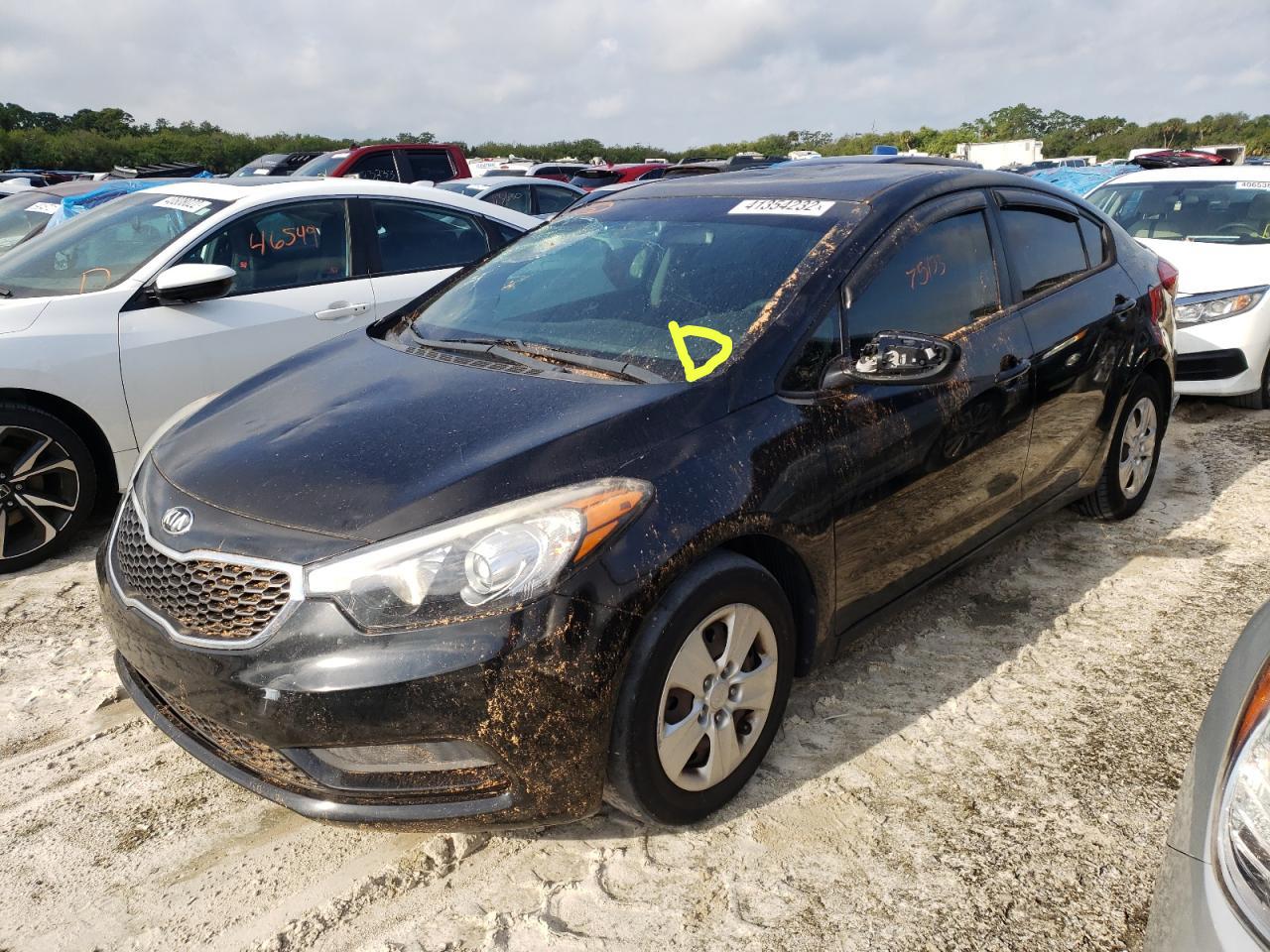 Photo 2 from auction – 2016 KIA FORTE LX with VIN KNAFK4A64G5495196