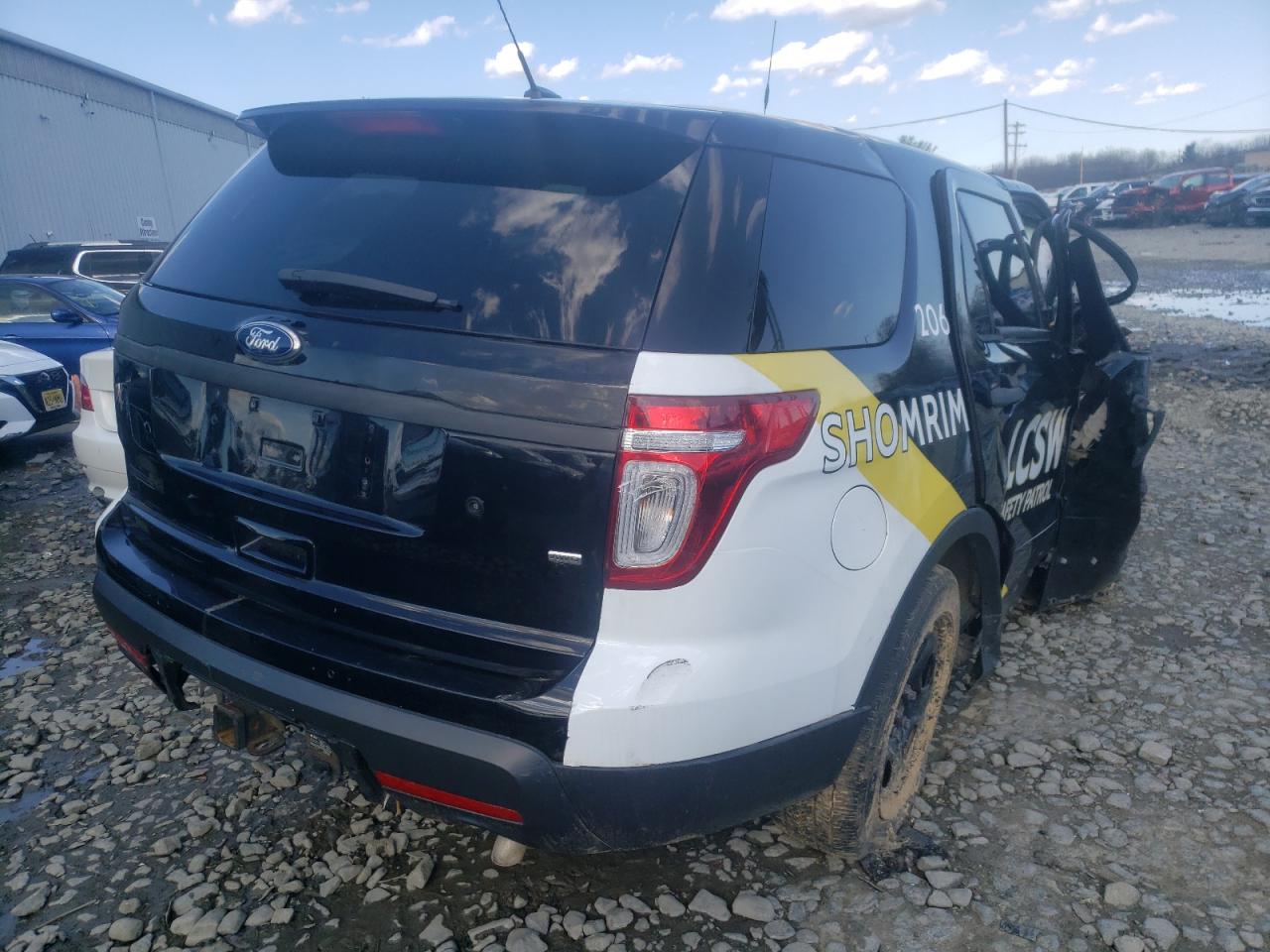 Photo 4 from auction – 2014 FORD EXPLORER P with VIN 1FM5K8AR8EGC60586