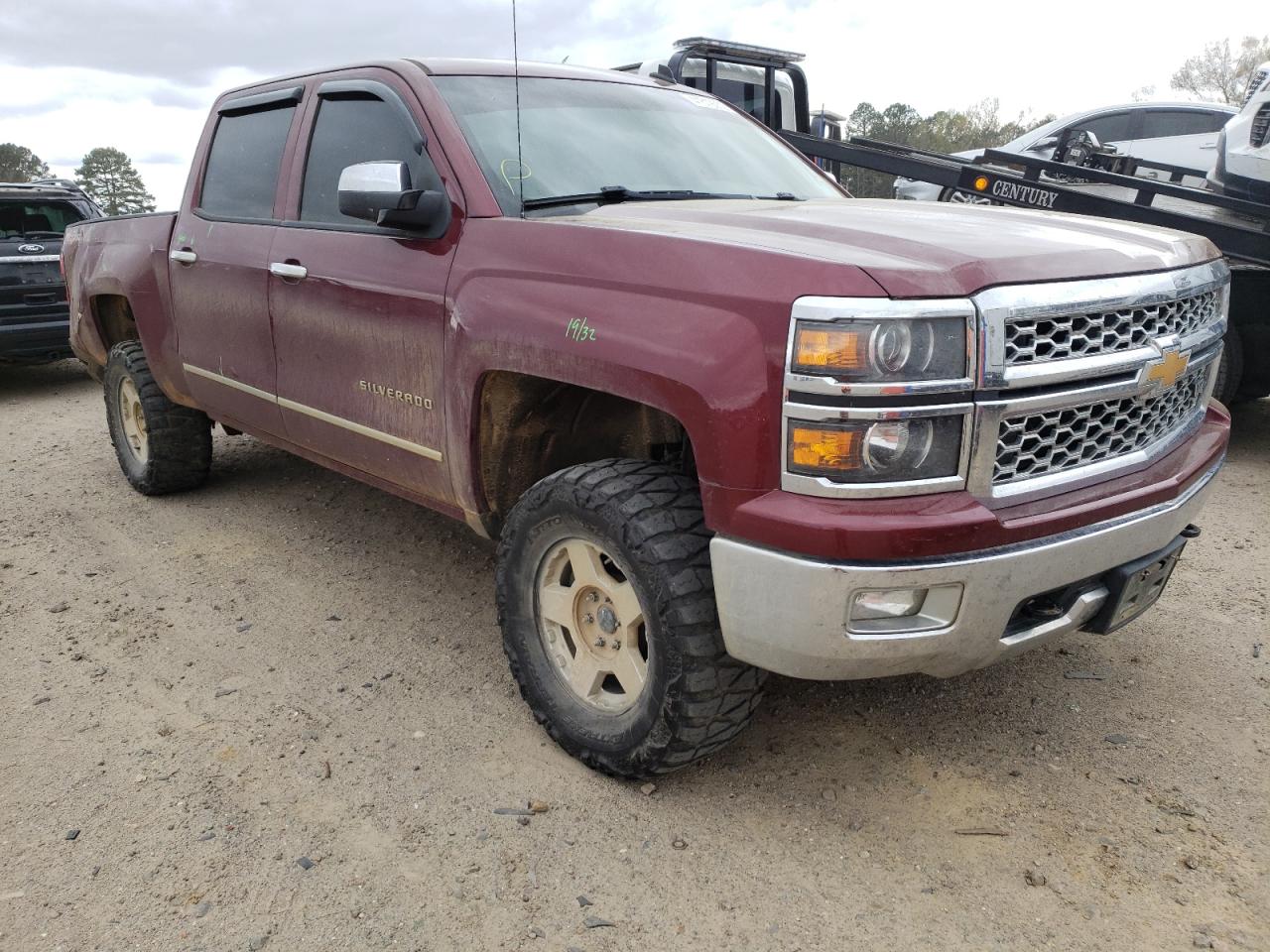 CHEVROLET SILVERADO 2014 with VIN 3GCUKSEC1EG218140 - Photo from auction