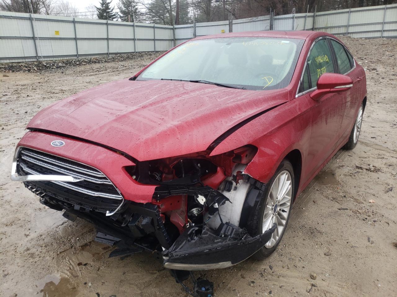 Photo 2 from auction – 2016 FORD FUSION SE with VIN 1FA6P0HD1G5117148
