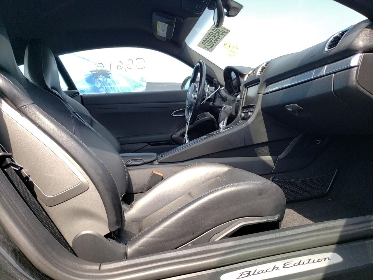 Photo 5 from auction – 2016 PORSCHE CAYMAN with VIN WP0AA2A8XGK170804