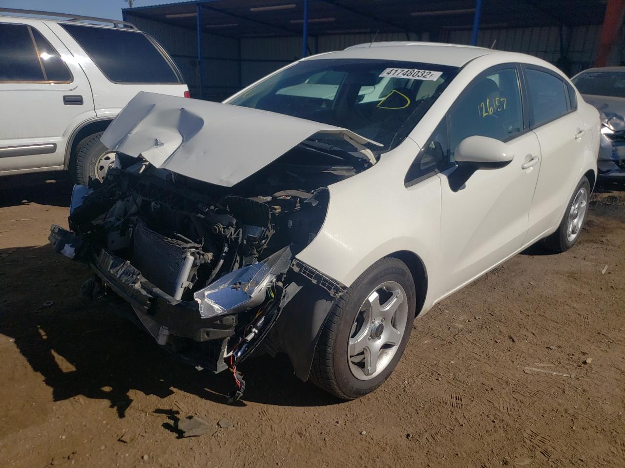 Photo 2 from auction – 2014 KIA RIO LX with VIN KNADM4A30E6388161