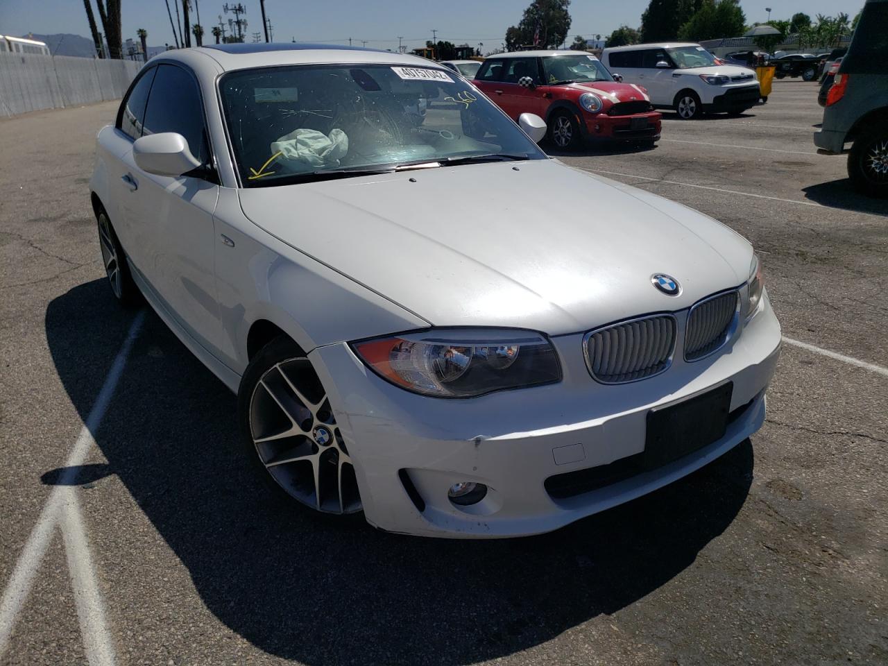 Photo 1 from auction – 2013 BMW 128 I with VIN WBAUP9C59DVS95792