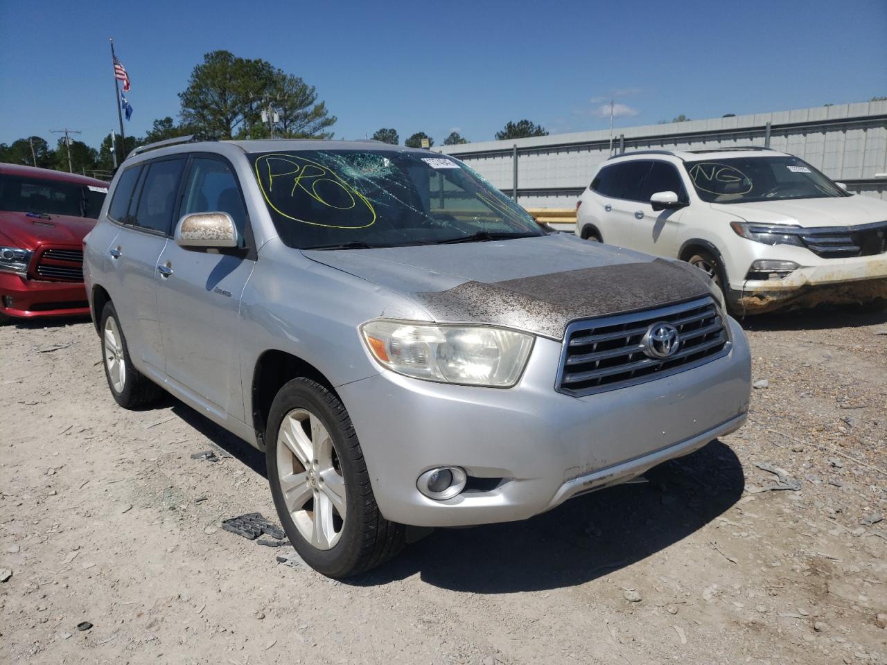 TOYOTA HIGHLANDER 2010 with VIN 5TDYK3EH2AS007835 - Photo from auction