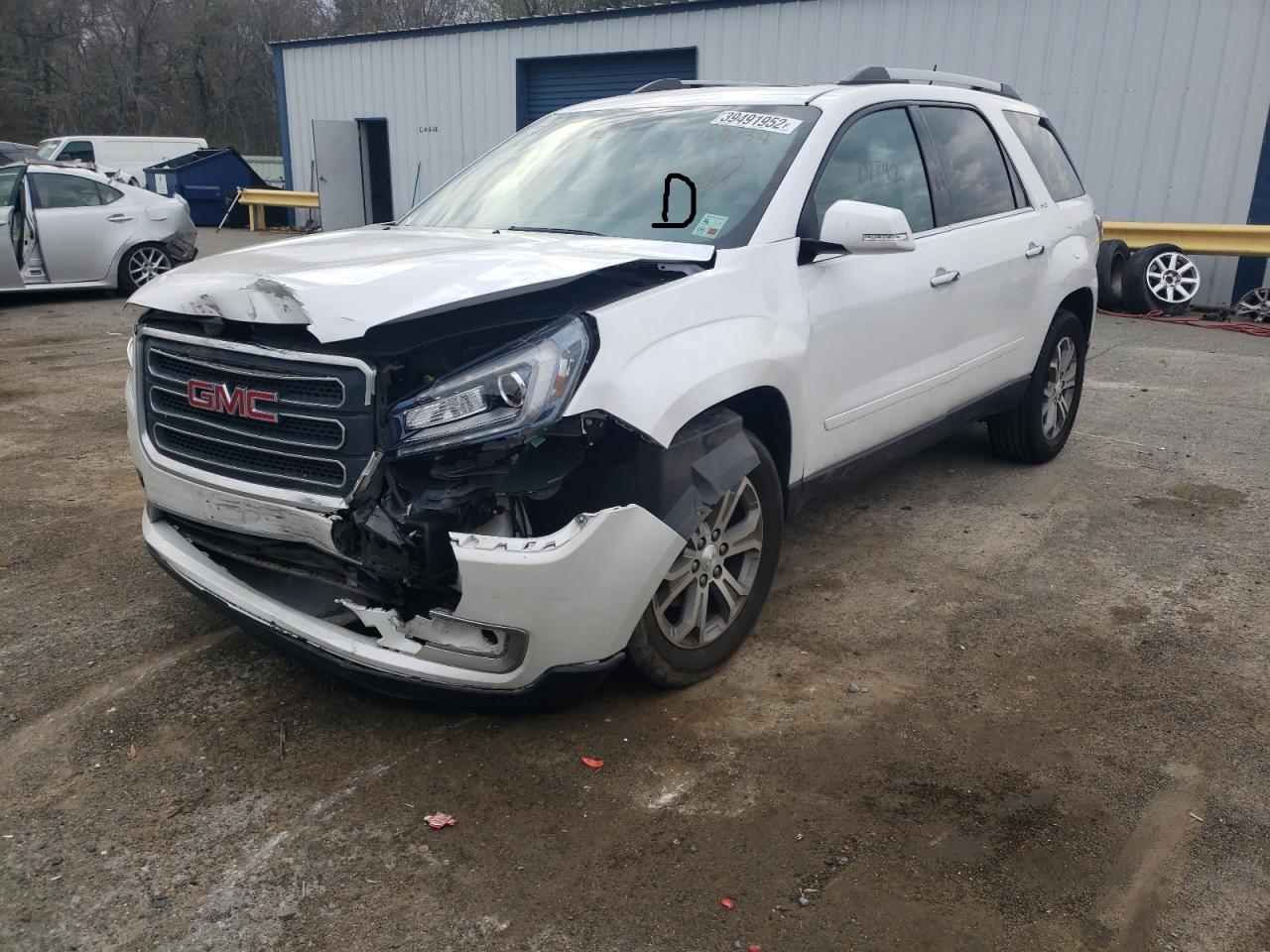 Photo 2 from auction – 2016 GMC ACADIA SLT with VIN 1GKKRRKDXGJ160138