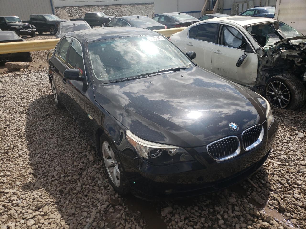 BMW 530 I 2006 with VIN WBANE73556CM41781 - Photo from auction