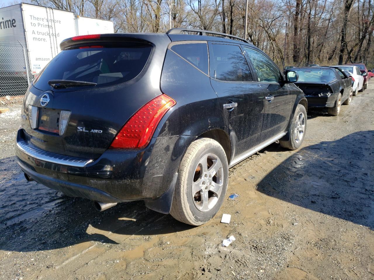 Photo 4 from auction – 2007 NISSAN MURANO SL with VIN JN8AZ08W67W644472