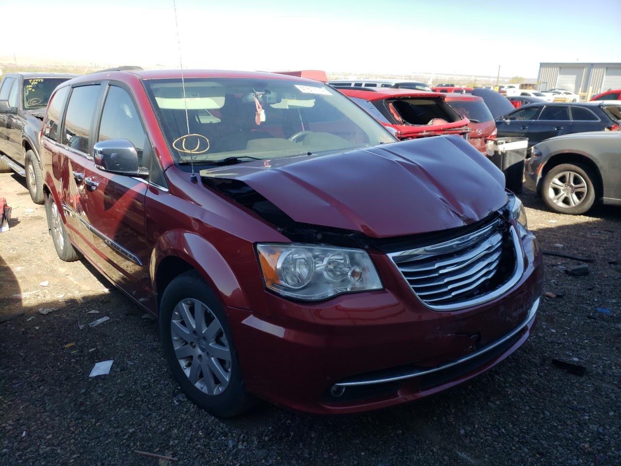 Photo 1 from auction – 2012 CHRYSLER TOWN & COU with VIN 2C4RC1CGXCR364143