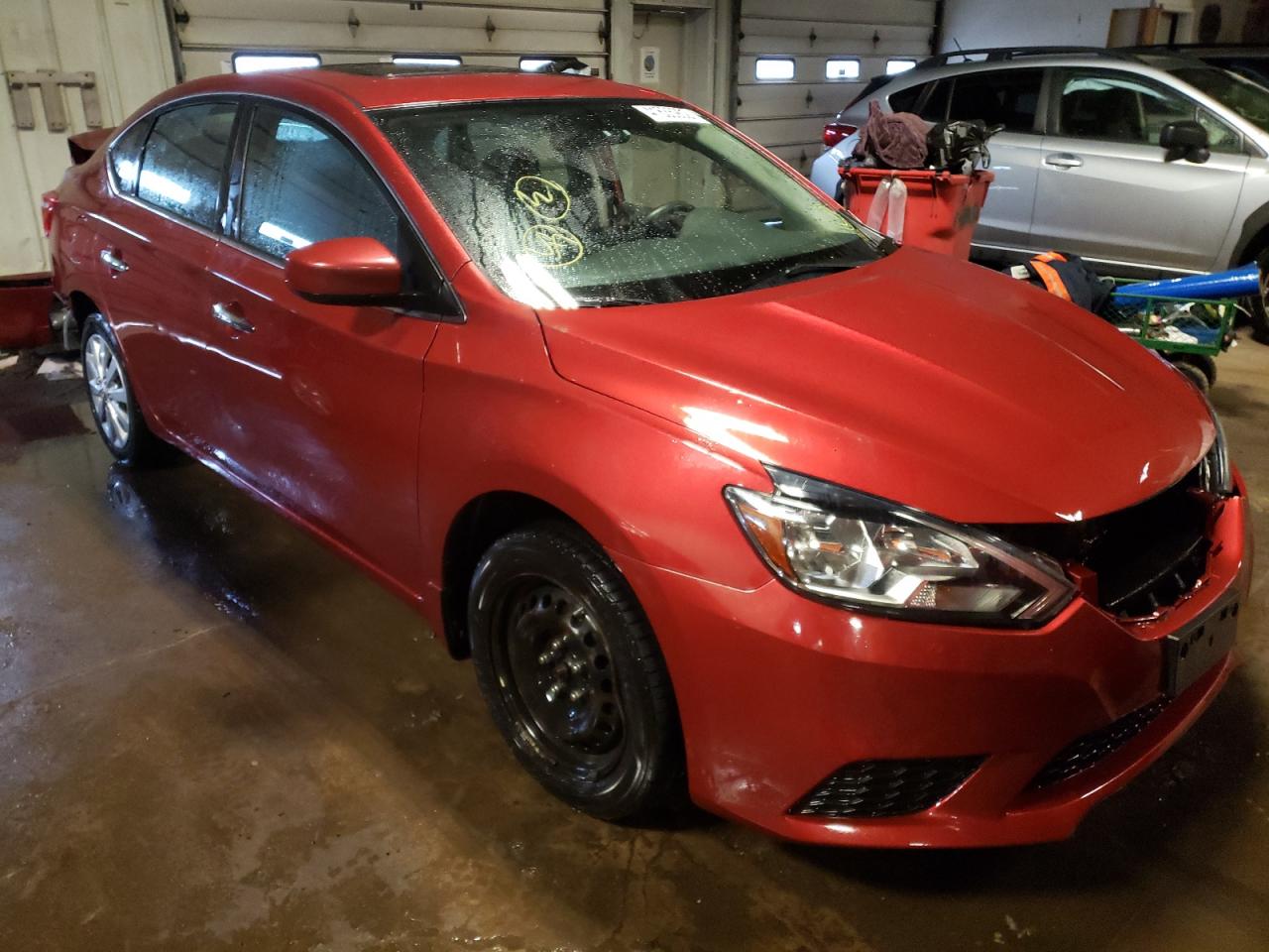 NISSAN SENTRA S 2016 with VIN 3N1AB7AP7GL652620 - Photo from auction