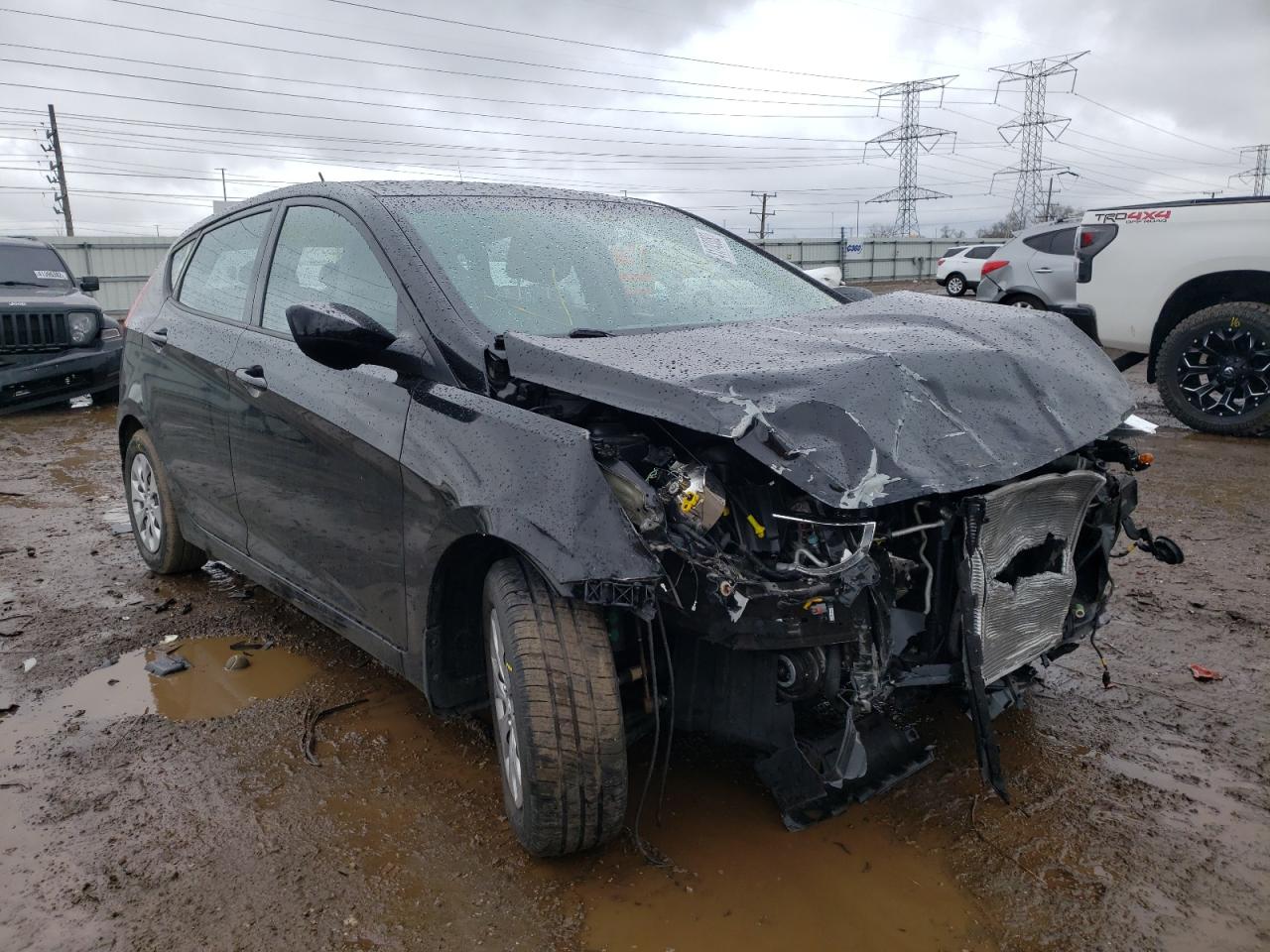 HYUNDAI ACCENT GS 2015 with VIN KMHCT5AE6FU232269 - Photo from auction