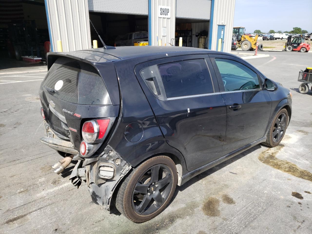 Photo 4 from auction – 2014 CHEVROLET SONIC RS with VIN 1G1JG6SB1E4182740
