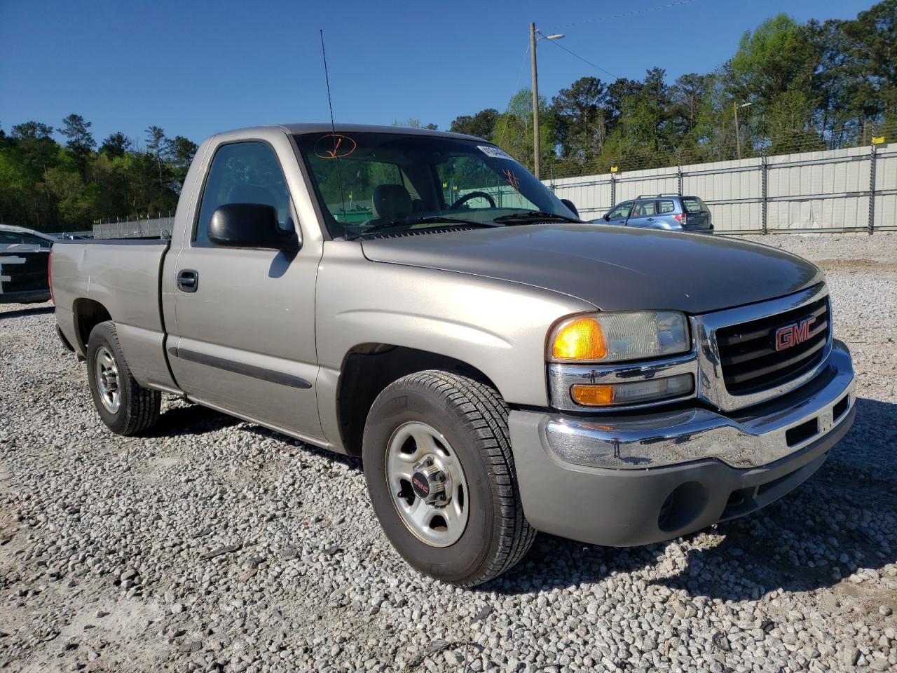 GMC SIERRA 150 2003 with VIN 1GTEC14V43Z235106 - Photo from auction