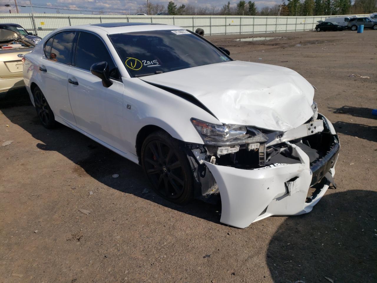 LEXUS GS 350 2015 with VIN JTHBE1BL0FA005692 - Photo from auction