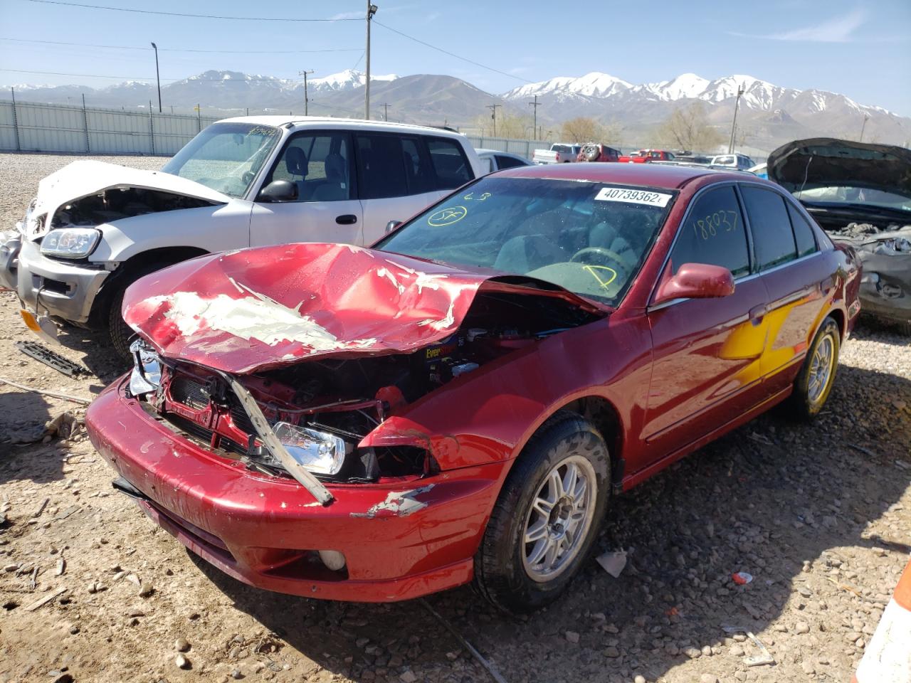 Photo 2 from auction – 2001 MITSUBISHI GALANT ES with VIN 4A3AA46G71E013410